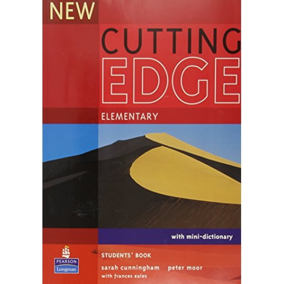 Pre-Owned New Cutting Edge. Elementary. Students' Book with mini-dictionary, 9780582825017, 0582825016, Paperback, 2 edition
