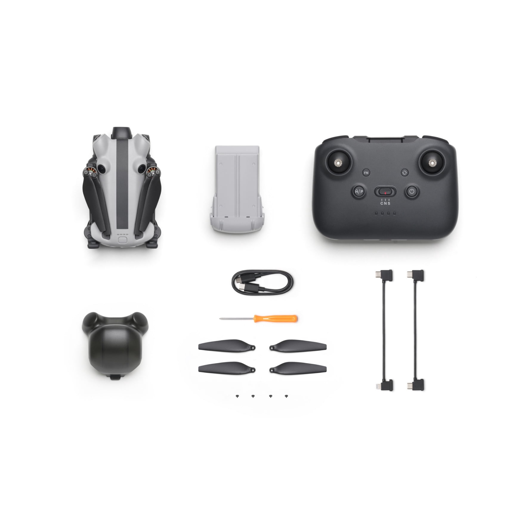 SKYROVER X1 48MP 4K Camera Drone with 32-Min Flight Time, 360-Degrees Obstacle Avoidance System and Super AI Night Mode (Gray)