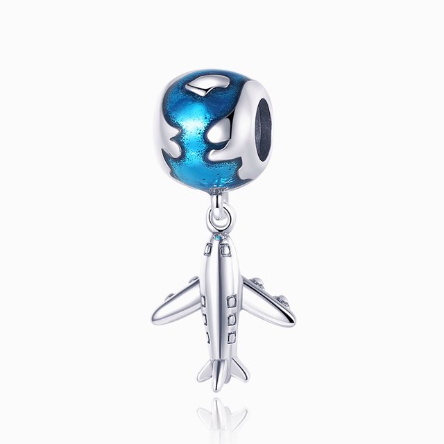 charms plata Encantos De ley 925 original Compatible Con Pandora Pulsera 925 Mujeres Colgante Joyería galaxy Cielo Estrellado Abalorios