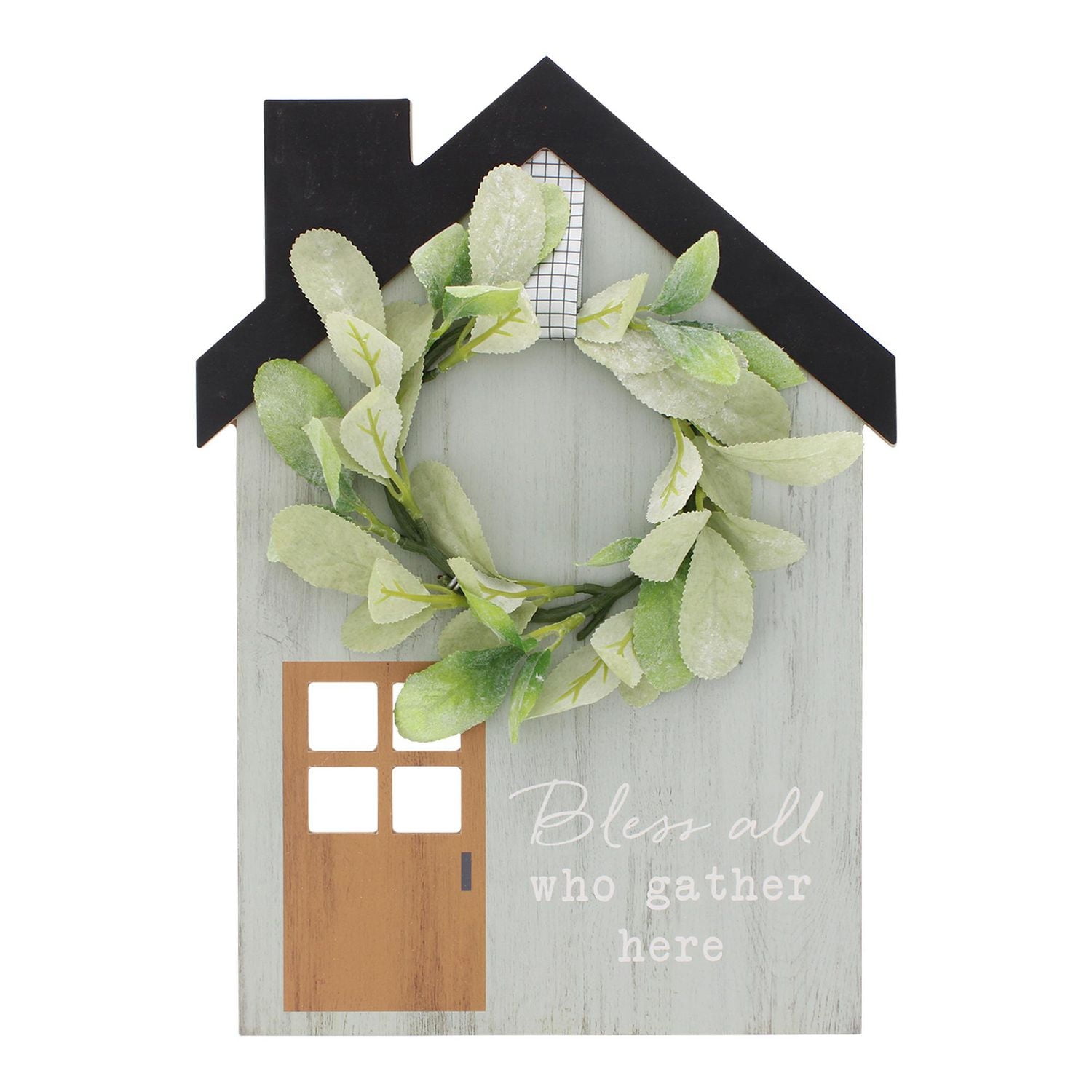 Panneau chalet avec couronne Way To Celebrate