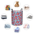 thumbnail image 6 of Goofa Daisies Flowers Printed Circular Hamper,Laundry Basket with Handles,Storage Baskets Foldable,Large Capacity Laundry Hamper-Small, 6 of 8