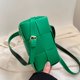 thumbnail image 2 of Bolsa PU cuero tejido pequeño hombro cintura mujer Crossbody sólido Mini teléfono monedero Ndcxsfigh  Para Estrenar, 2 of 9