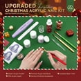 thumbnail image 5 of Saviland Christmas Acrylic Nail Kit– Acrylic Powder and Liquid Set Nail Tools Kit Acrylic Set Acrylic Nail Brushes for Beginners Nail Extension Acrylic Nails, 5 of 7