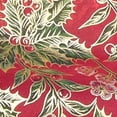 thumbnail image 2 of The Ribbon People Red and Green Mistletoe Wired Craft Ribbon 4" x 20 Yards, 2 of 2