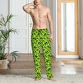 thumbnail image 2 of Pofeuu Frogs Print Men's Pajama Pants, Soft Lounge Pajama Pants with big pockets for Men Plaid Pj Bottoms-X-Large, 2 of 6