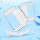 thumbnail image 5 of Cubierta protectora para consola de juegos Switch OLED Piel antideslizante (blanco claro), 5 of 9