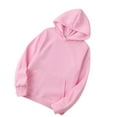 thumbnail image 3 of Qarigey Sudadera con capucha de algodón, sudadera con capucha unisex, sudadera con capucha unisex de algodón que absorbe el sudor Camisetas Rosado XXL, 3 of 6
