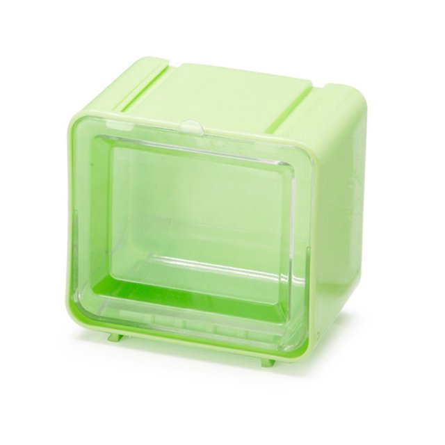 Koszal Tape Storage Boxes Durable Convenient Plastic Transparent Lid Visible Washi Tape Storage Box for Office