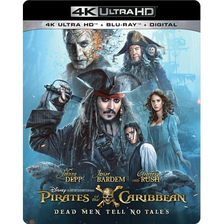 Pirates Of The Caribbean Dead Men Tell No Tales 4k Ultra Hd Blu