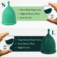 thumbnail image 2 of SHORDY Menstrual Cup and Steam Sterilizer for Beginners Kit, Set of 2 Period Cups (Small & Large), 2 of 6