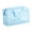 Blue, variant on Travel Toiletry Bag Women Makeup Organizer Large Capacity Cosmetic Storage Floral Transparent Bath Bag Portable Thickened