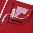 thumbnail image 3 of Men's Chubbies  Cardinal San Francisco 49ers Everywear Shorts, 3 of 3