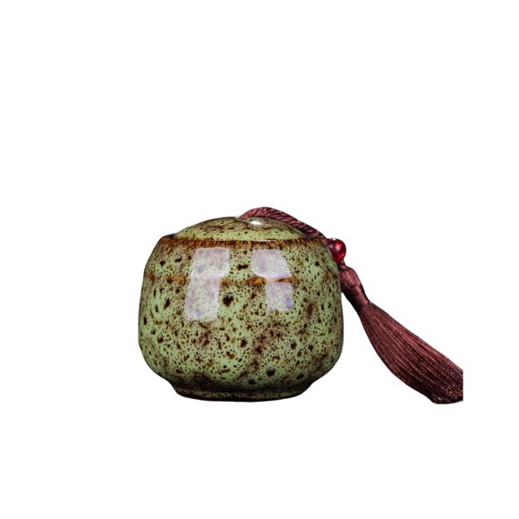 Bewildely Soporte de almacenamiento de hojas de té con tapa contenedor de polvo lata sellada multifuncional restaurante Hotel fiesta suministros de Almacenamiento y organización del hogar Verde Bewildely HA065041-05