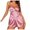 Pink, variant on Lindreshi Womens Pajamas Sets Clearance Women Silk Sling Jumpsuit Deep-V Lingerie Sleepwear Nightdress Pajamas