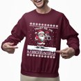 thumbnail image 2 of Christmas Sweatshirt, Trust Me I'm Santa's Lawyer Funny Christmas Sweatshirt, Witty Legal Profession Ugly Holiday Sweatshirt, Attorney Judge Gift for Law Students & Barristers, 2 of 5