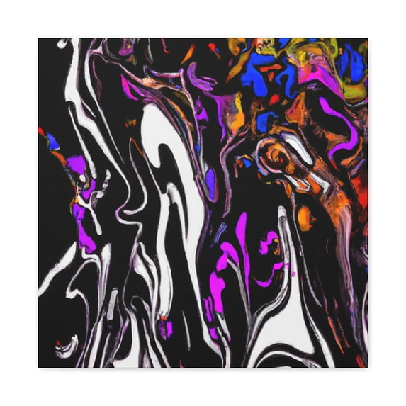 Mystic Dusk Symphony - Canvas