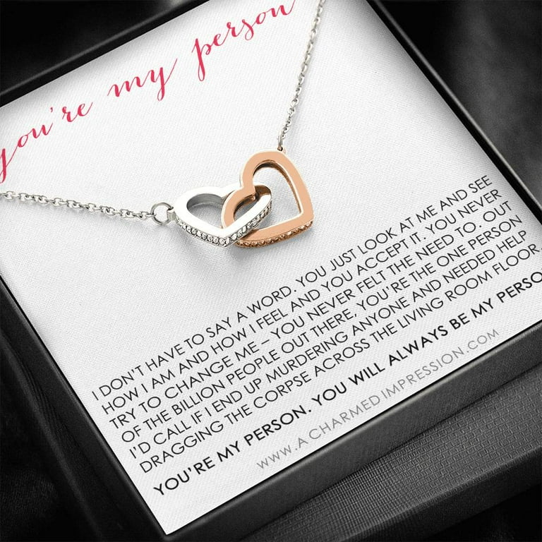 You Are My Person Gift Best Friend Gift You re My Person