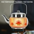 thumbnail image 3 of Stainless Steel Teapot with Removable Filter, Metal Tea Pot, Tea Kettle Coffee Table Serving Pot for Home Hotel Restaurant, 3 of 7