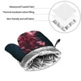 thumbnail image 6 of Fotbe Mesmerizing Pink Jellyfish for 4Pcs Oven Mitts and Pot Holders, 500℉ Heat Resistant Oven Mitts , Non-Slip Silicone Surface Safe for Baking, Cooking, BBQ, 6 of 6