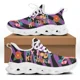 thumbnail image 1 of Zapatillas deportivas informales con estampado floral para hombre, zapatos planos transpirables, color morado, mi cuerpo, mi elección, 1 of 6