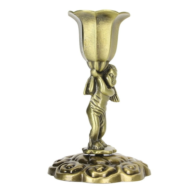Candelabro, Candelabro Decorativo Vintage De Querubín Exquisito Coleccionable Para Fiesta Para Comedor