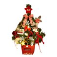 thumbnail image 1 of Árbol de Navidad mini con luces LED - Decoración perfecta para hogar u oficina (50cm, multicolor), 1 of 6