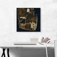 thumbnail image 2 of ARTCANVAS Dead City III 1911 Canvas Art Print by Egon Schiele - Size: 18" x 18" (0.75" Deep), 2 of 9