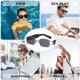 thumbnail image 5 of Personalidad de la tendencia de la moda de las gafas de sol del cuadrado del metal del marco pequeño de las gafas de sol, hechas de plástico, metal, PC, 5 of 5