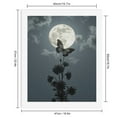 thumbnail image 2 of Paint By Numbers Kit for Adults Beginner - DIY Butterfly Night Blooms Moonlight Canvas Painting Kits for Adults, Frameless Paint By Number for Adults for Home Wall Decor 16x20 Inch, 2 of 7