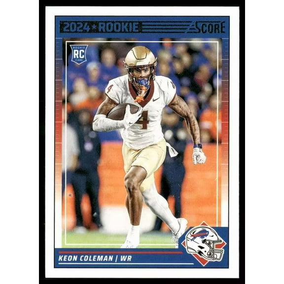 NFL 2024 Score Football    Keon Coleman #337 (Rookie)