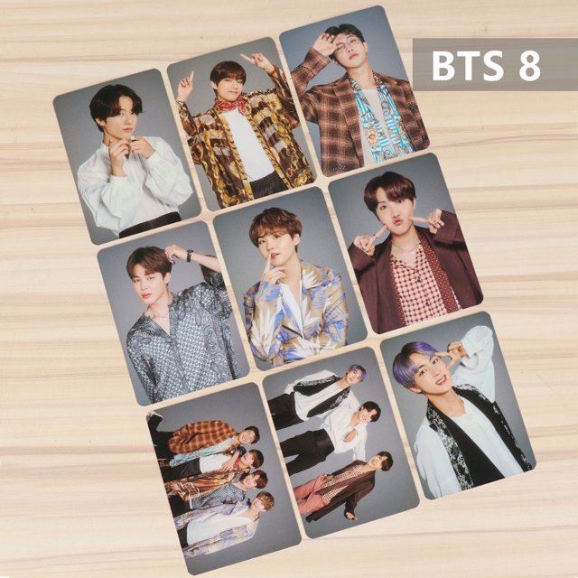 Kpop BTS Bangtan Boys 2019 5Th Muster Magic Shop Mini Photocard Para Regalo Del Ejército