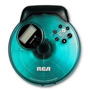 RCA Personal CD Player, Turquoise, RP2502CP