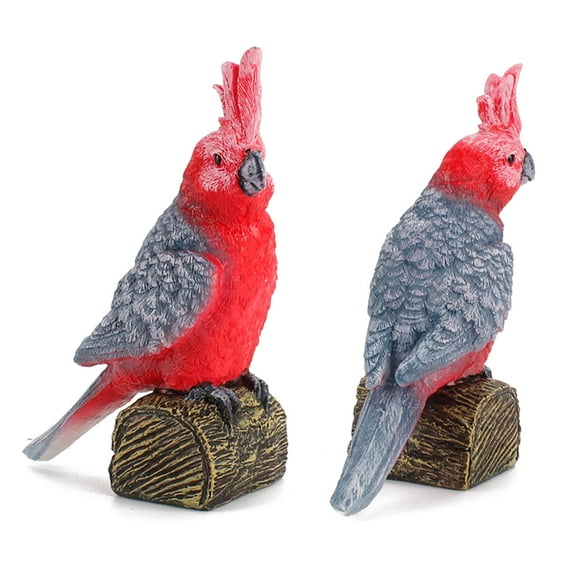 EGNMCR Parrot Toys Figurines Home Decorate Preschool Educational Paper puzzle Birthday Gifts for Kids