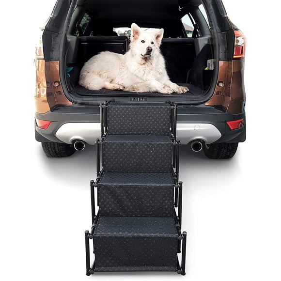 Escalones Plegables Portátiles para Mascotas,escaleras Plegables para Perros con Marco metálico, Ideales para Camas Hign, automóviles, Camiones