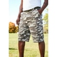 thumbnail image 5 of KingSize Men's Big & Tall 12" Side Elastic Cargo Short With Twill Belt, 5 of 5