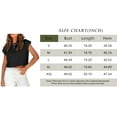 thumbnail image 3 of Sherrylily Women Cropped T-Shirts Rolled Dolman Sleeve Crop Tops Summer Short Sleeve Tees, 3 of 6