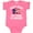 Hot Pink, variant on Inktastic Puerto Rican Awesome Boys or Girls Baby Bodysuit