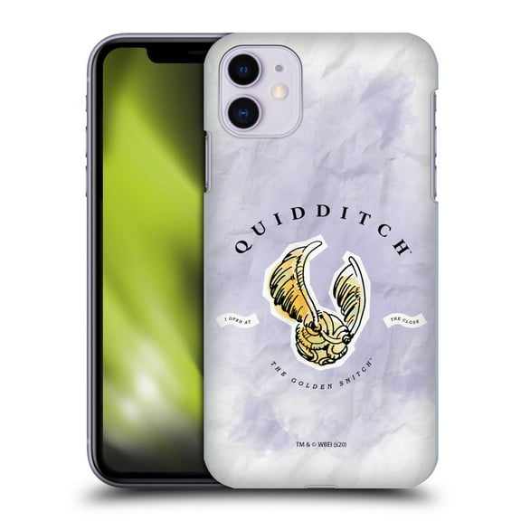 Head Case Designs Officially Licensed Harry Potter Deathly Hallows XVII Quidditch Golden Snitch Hard Back Case Compatible with Apple iPhone 11