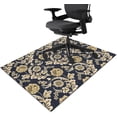 thumbnail image 1 of Office Chair Mat for Hardwood Floor Floral 36"x48" Computer Gaming Chair Mat Anti-Slip Office Rugs Floor Protector for Rolling Chairs Under Desk Rug for Home Office, 1 of 5