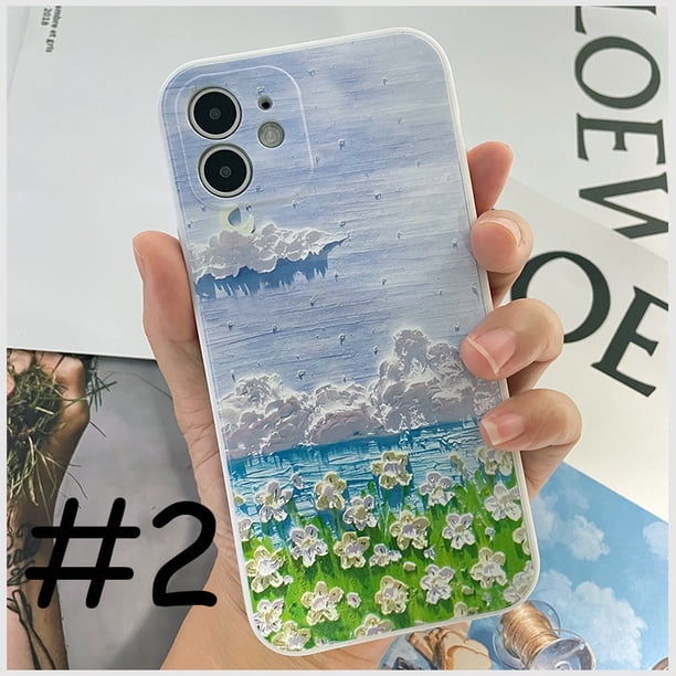 CASE HUAWEI Y6P Y6S Y7P Y7A Y9S Y9 PRIME Y7 Y6 PRO 2019 NOVA 5T NOVA 7i 3i P30 LITE White cloud painting TPU soft case Gao Jiahui unisex