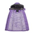 thumbnail image 5 of ZSHOW Girls' Winter Jacket Quilted Winter Coat Insulated Puffer Jacket Light Purple 10/12, 5 of 10