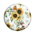 thumbnail image 2 of Balery Sunflowers Leaves And Birdstire Cover Waterproof Dust-Proof, Universal Spare Wheel Tire Cover For Trailer, Rv, Suv Truck And Vehicle Camper Accessories-17 Inch, 2 of 9