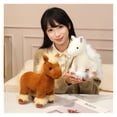 thumbnail image 4 of Mascota del Caballito de 22 cm/8,66 pulgadas, una linda figura de dos colores marrón y blanco for el Año del Caballo, 4 of 7
