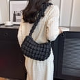 thumbnail image 2 of Bolsos tipo hobo con burbujas para mujer, bolso de mano acolchado para mujer, bolsos cruzados acolchados para mujer, bolso tipo hobo ligero y moderno, bolso de hombro acolchado, 2 of 5