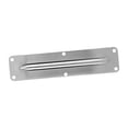 thumbnail image 3 of DeWin Poignée de Porte, Poignée de Traction de Porte d'accès de Porte d'accès de Plaque de Traction et de poussée en Acier Inoxydable avec des vis (Carré 300X80mm), 3 of 14