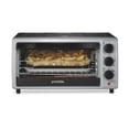 thumbnail image 2 of Proctor Silex Simply-Crisp Air Fryer Toaster Oven, 6-Slice Capacity, Black, 1500 Watts, 1 Count, Model 31275J, 2 of 5