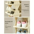 thumbnail image 7 of XYAIYT Foldable and Stackable Shoe Rack,Plastic Shoe Organizer for Closet,Entryway Living Room,Easy to Assemble and Multi Functional for Home Storage Needs(Tpye2), 7 of 7