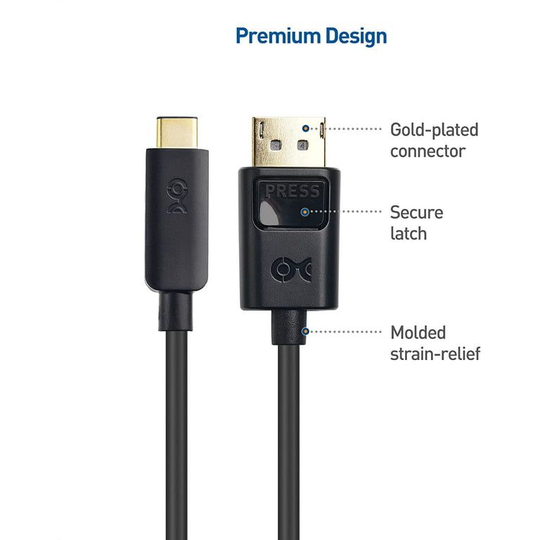 Titan-3ft-8K-Premium-HDMI-LED-Gaming-Cable-Black