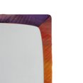 thumbnail image 2 of Ambesonne Landscape Fitted Sheet, River Mountain Sunset, Full Size, Burnt Orange Purple, 2 of 2