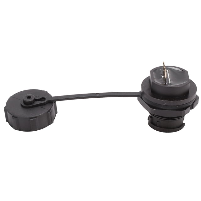 Conector hembra USB con cerradura, conector de cargador USB, conector de cargador USB resistente al agua, claridad notable